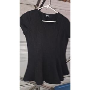 ByxBy Black Short Sleeve Top